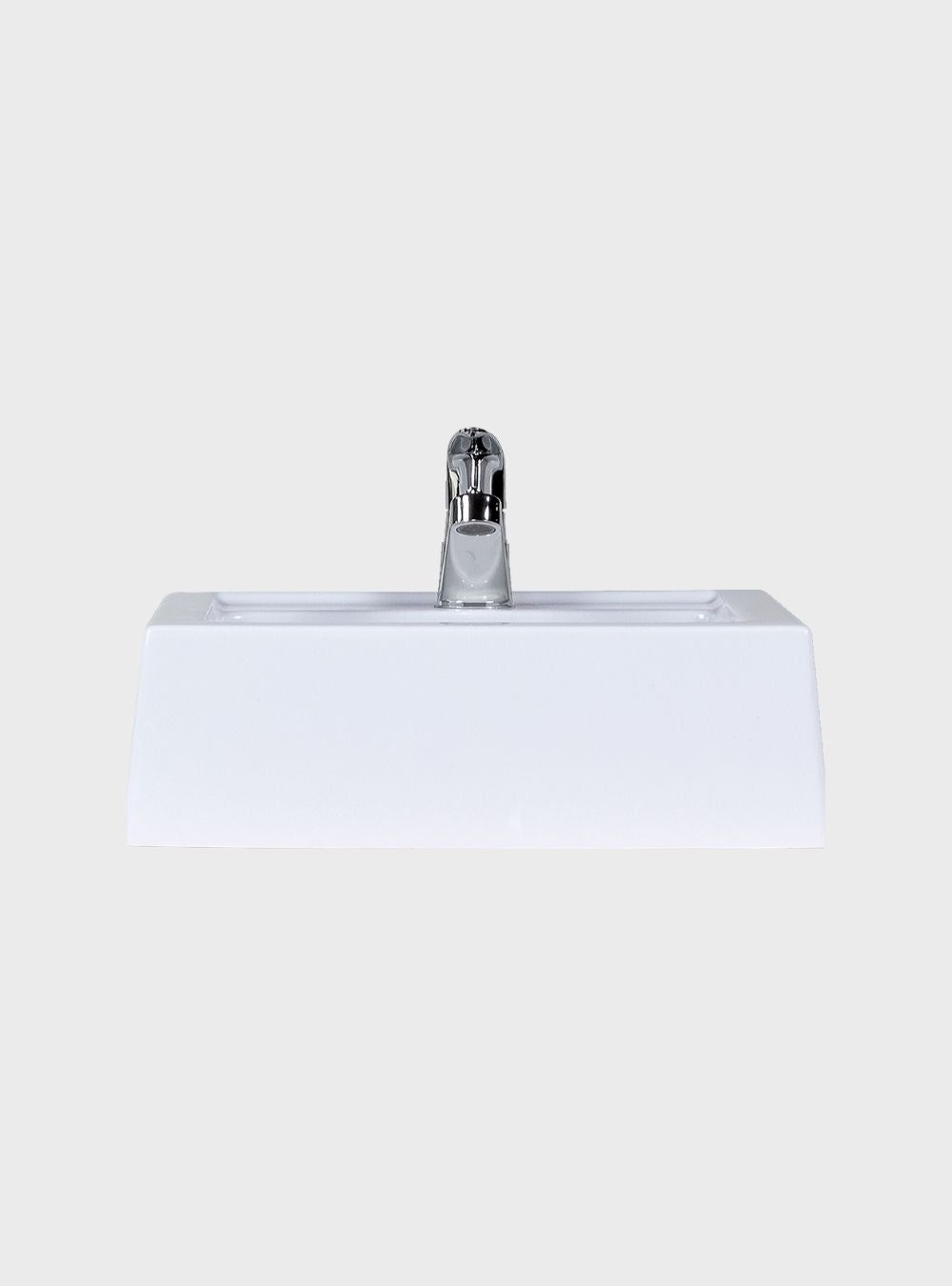 On Móveis Acessórios para banheiro Cuba para Banheiro de Sobrepor 35cm Branco Chanel - On Móveis