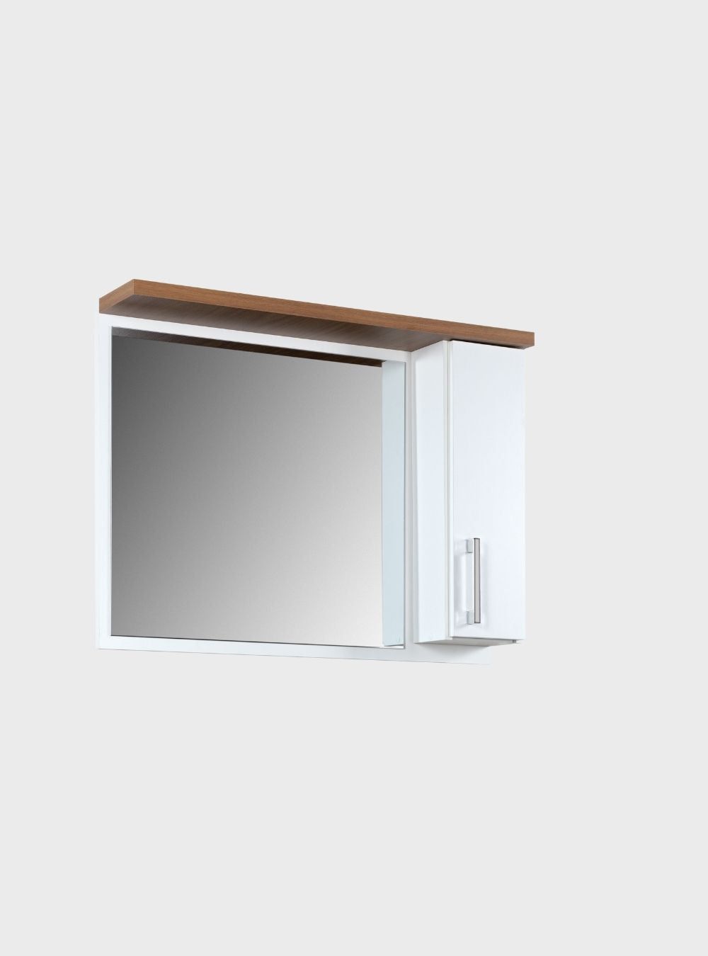 On Móveis Armários para banheiro Armário de Banheiro 80cm Mdf Freijo Paris - On Móveis