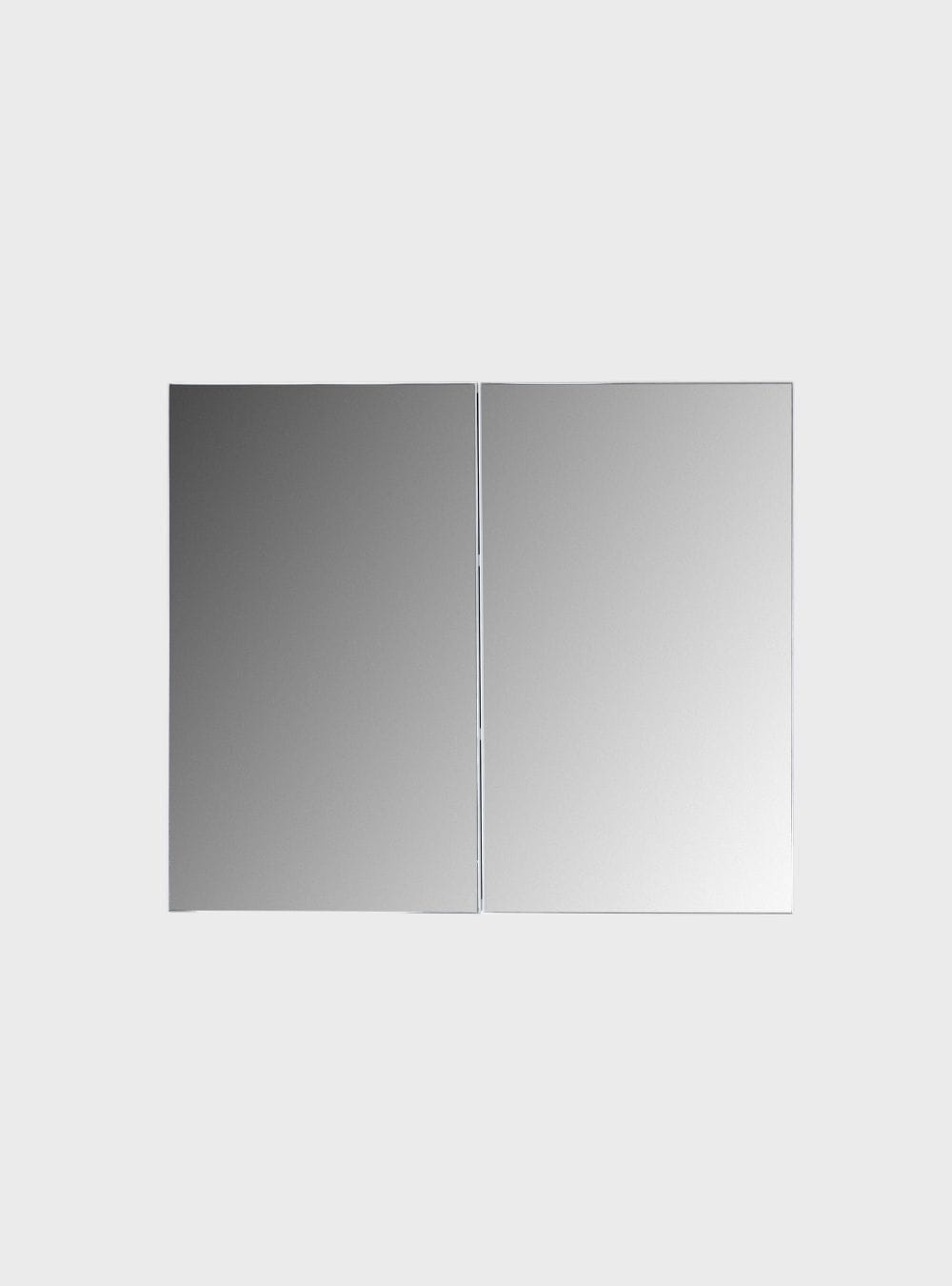On Móveis Armários para banheiro Armário para Banheiro com Espelho 80cm Mdf Branco - On Móveis