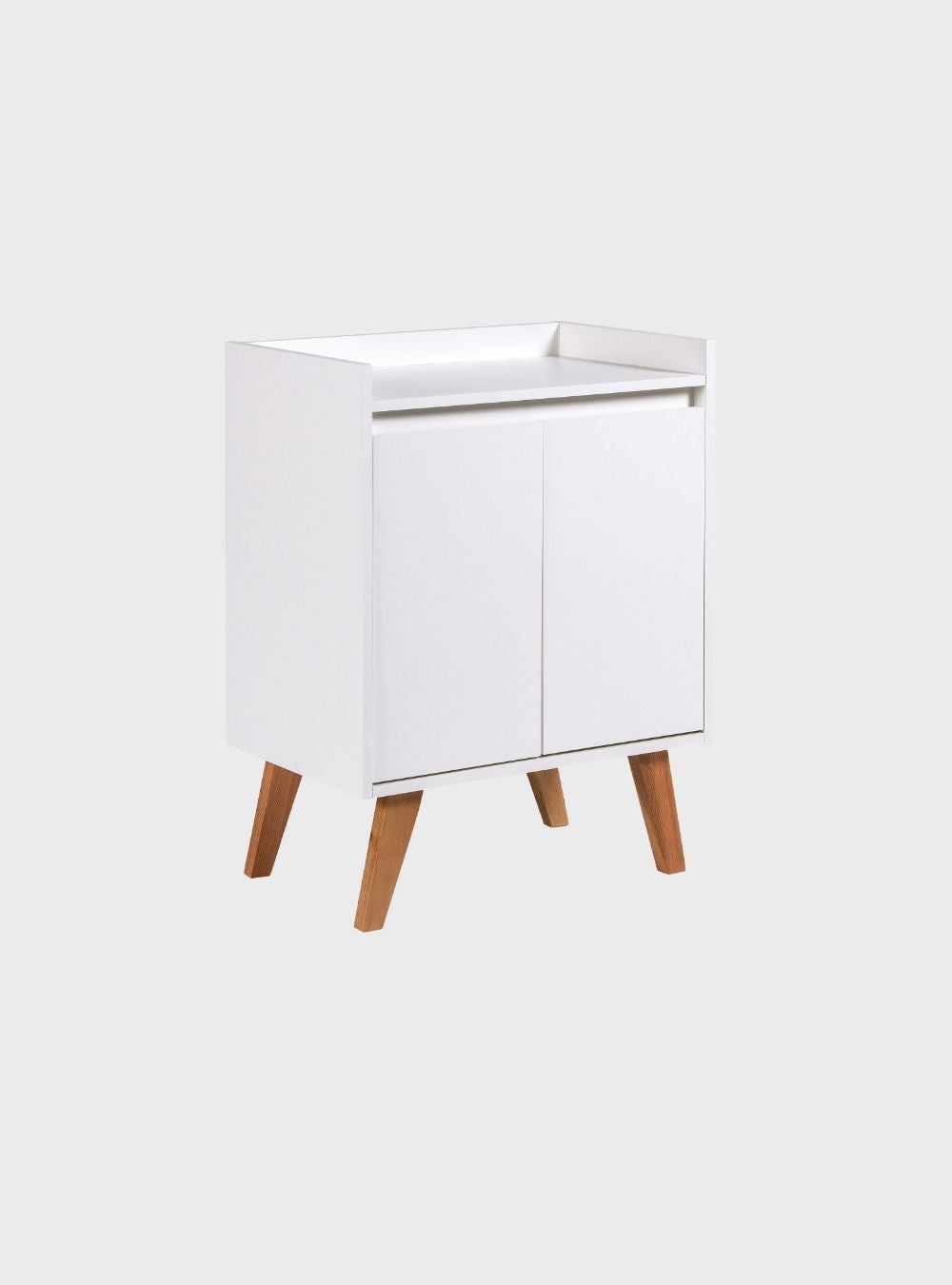 On Móveis Buffets Aparador Buffet 60cm Retro Mdf Branco Madri - On Móveis