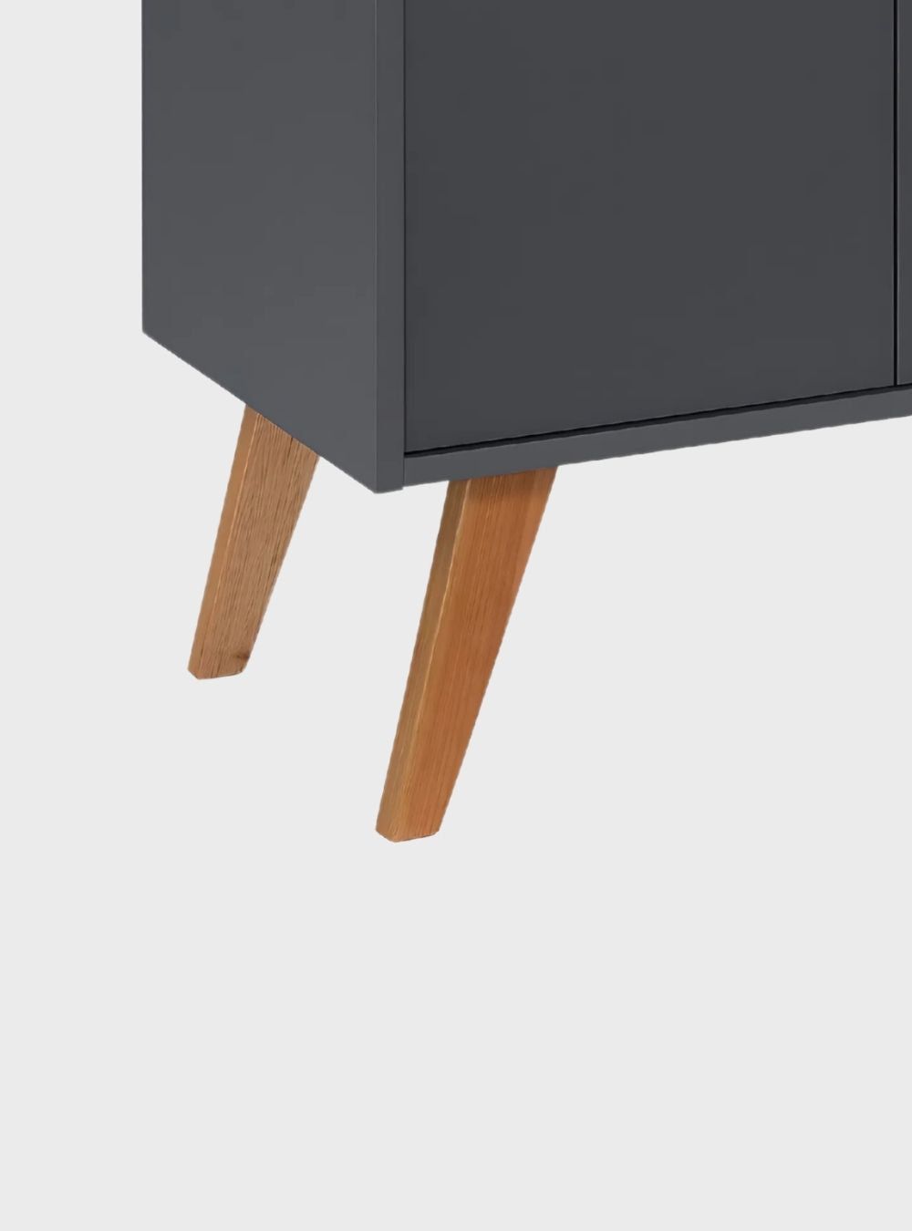 On Móveis Buffets Aparador Buffet 60cm Retro Mdf Grafite Madri - On Móveis