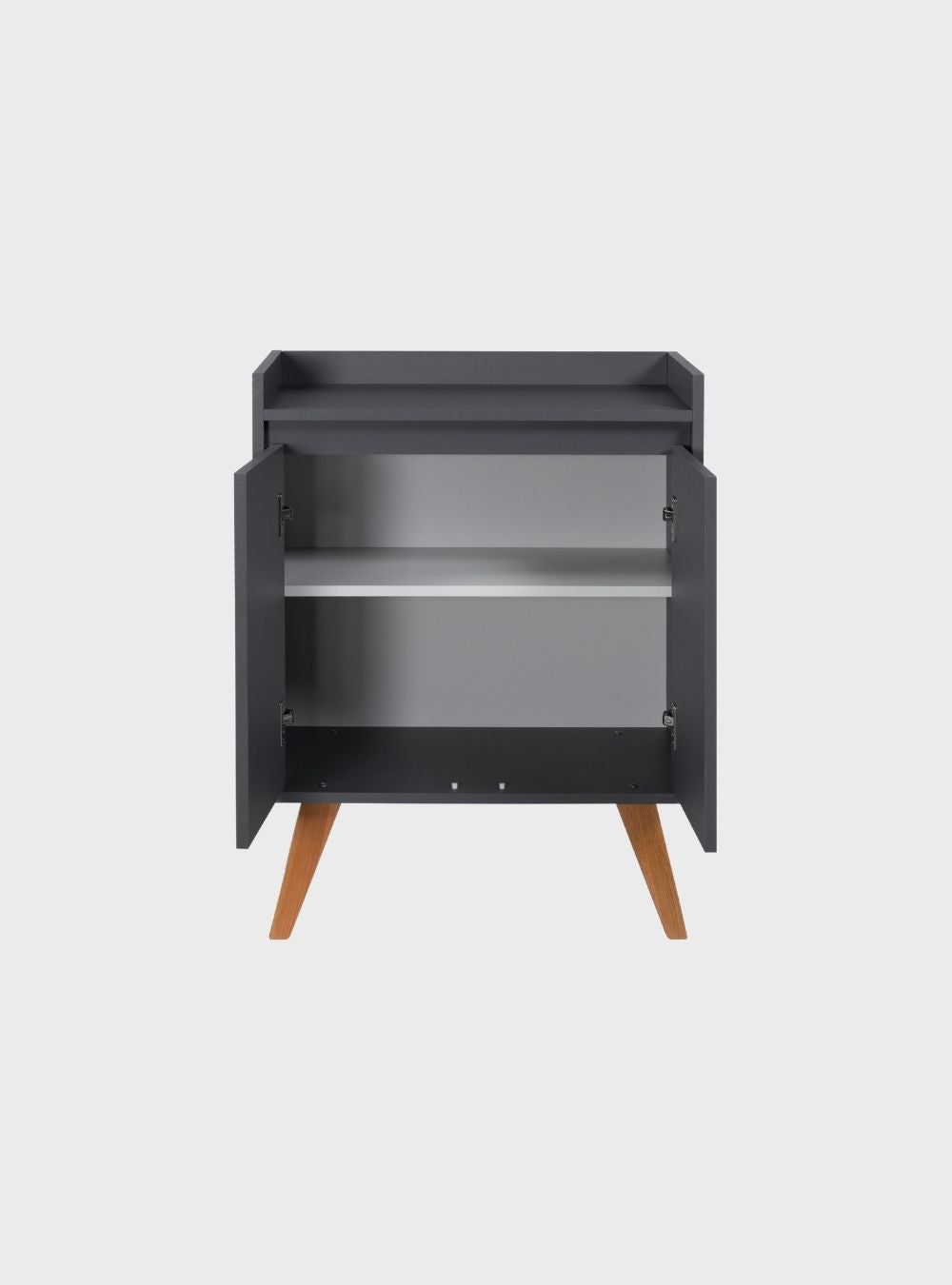 On Móveis Buffets Aparador Buffet 60cm Retro Mdf Grafite Madri - On Móveis