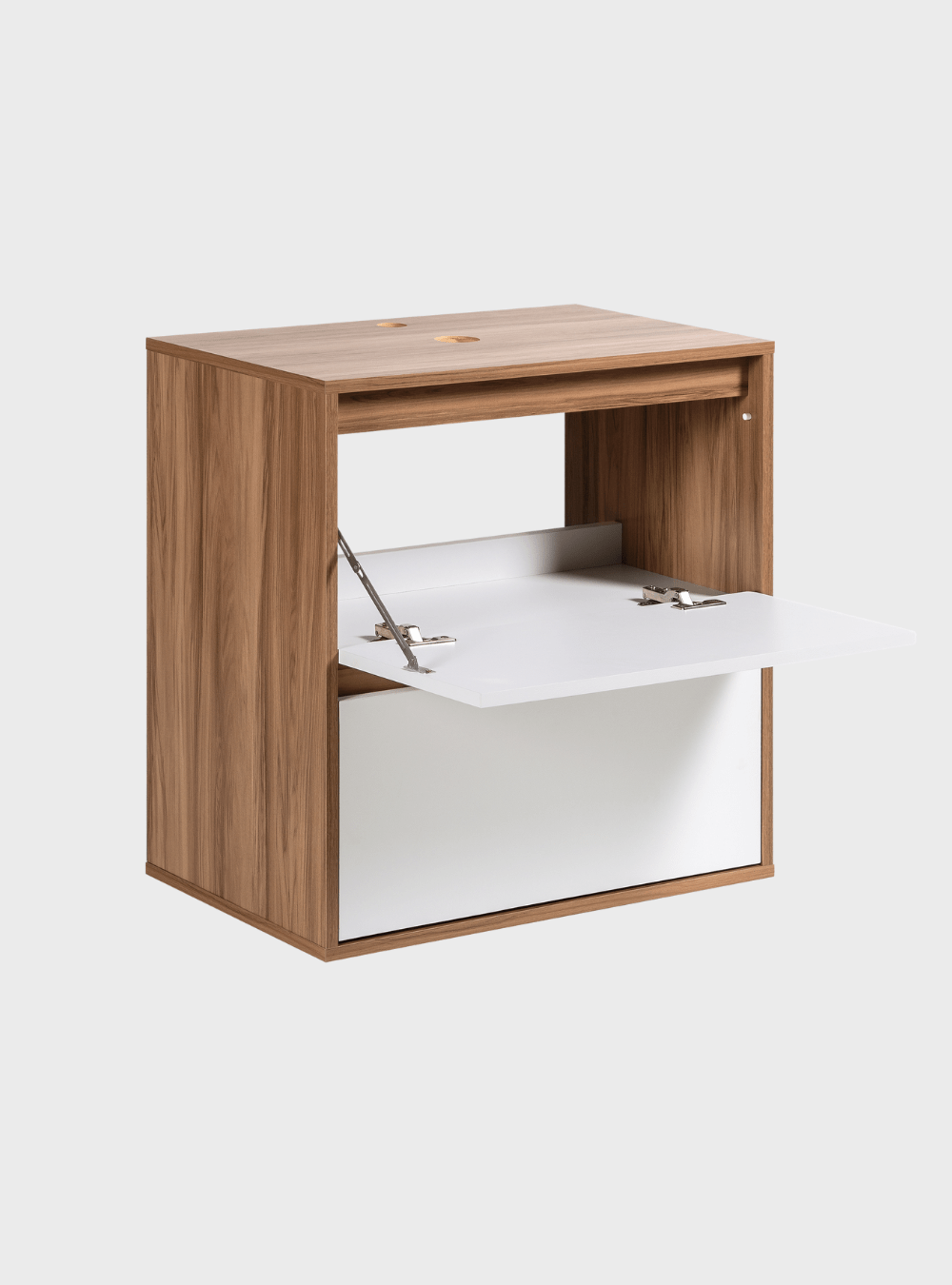 On Móveis Conjuntos de móveis para banheiro Gabinete para Banheiro 60cm Mdf Freijo Dubai - On Móveis