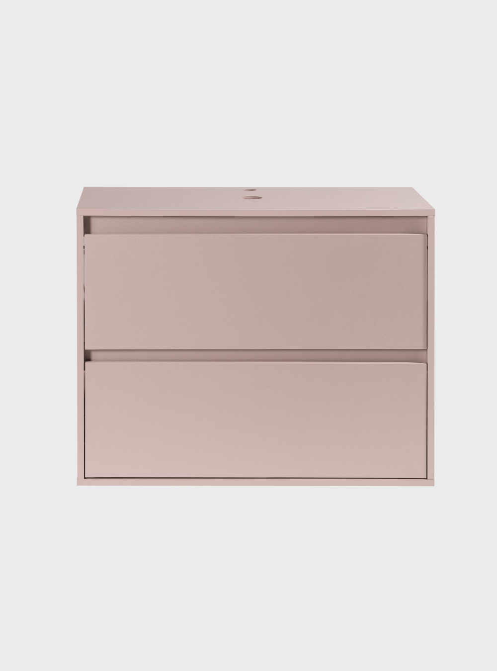 On Móveis Conjuntos de móveis para banheiro Gabinete para Banheiro 80cm Mdf Rosa Dubai - On Móveis