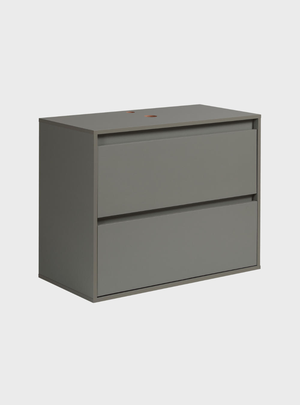 On Móveis Conjuntos de móveis para banheiro Gabinete para Banheiro 80cm Mdf Verde Dubai - On Móveis