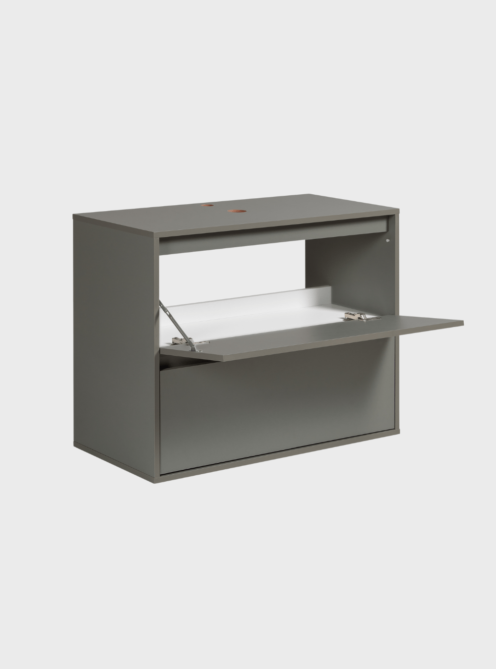 On Móveis Conjuntos de móveis para banheiro Gabinete para Banheiro 80cm Mdf Verde Dubai - On Móveis