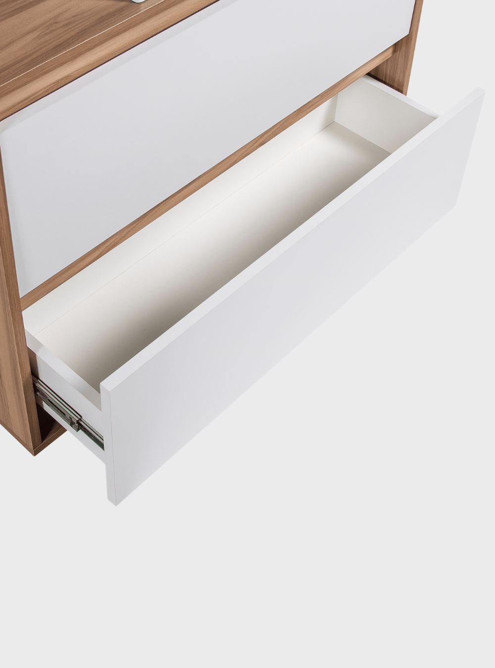 On Móveis Conjuntos de móveis para banheiro Gabinete para Banheiro com Cuba e Espelho Redondo 80cm Mdf Freijo Dubai - On Móveis