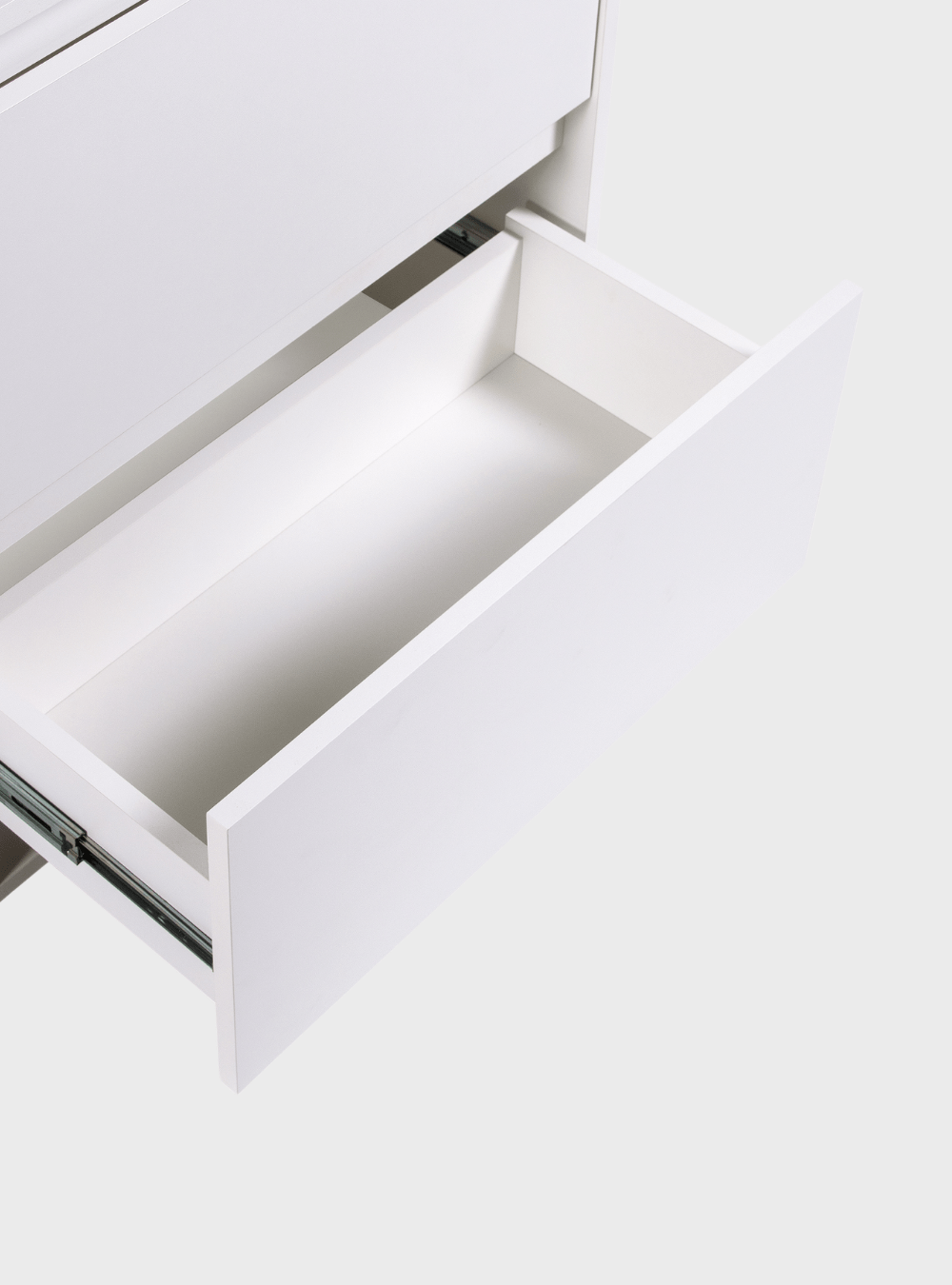 On Móveis Conjuntos de móveis para banheiro Gabinete para Banheiro com Espelheira 60cm Mdf Branco Dubai - On Móveis