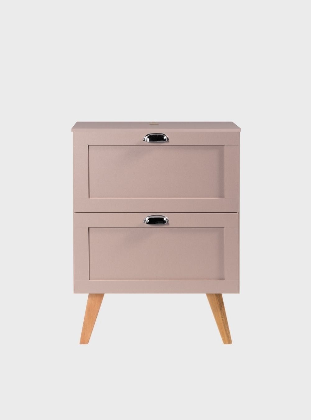 On Móveis Conjuntos de móveis para banheiro Gabinete para Banheiro com Tampo 60cm Retro Mdf Rosa Milano - On Móveis