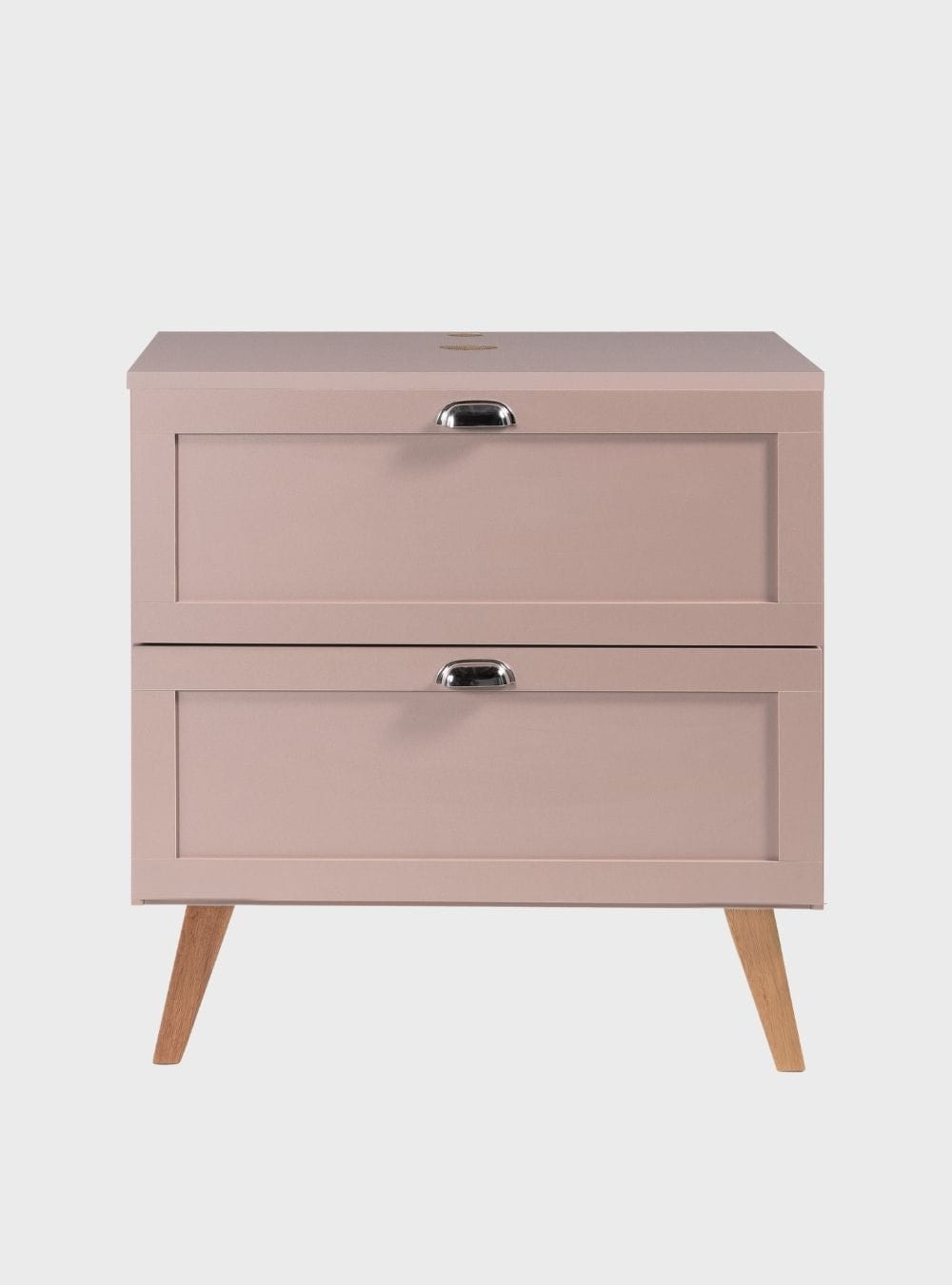 On Móveis Conjuntos de móveis para banheiro Gabinete para Banheiro com Tampo 80cm Retro Mdf Rosa Milano - On Móveis