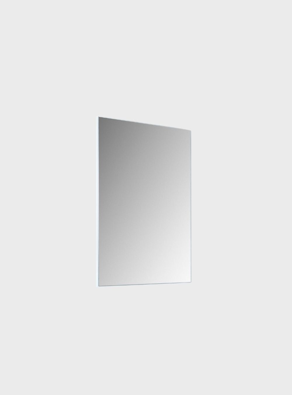 On Móveis Espelhos Espelho para Banheiro 60cm Mdf Branco Dubai - On Móveis