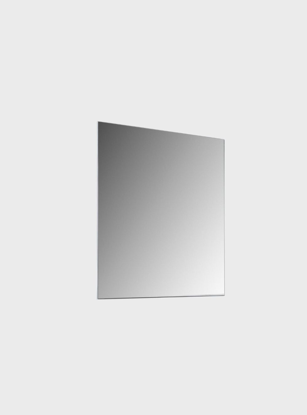 On Móveis Espelhos Espelho para Banheiro 80cm Mdf Branco Dubai - On Móveis