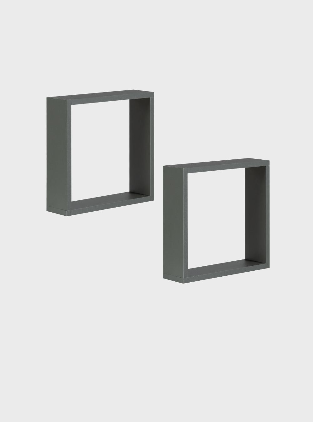 On Móveis Kit de 2 Nichos 30cm Mdf Verde - On Móveis