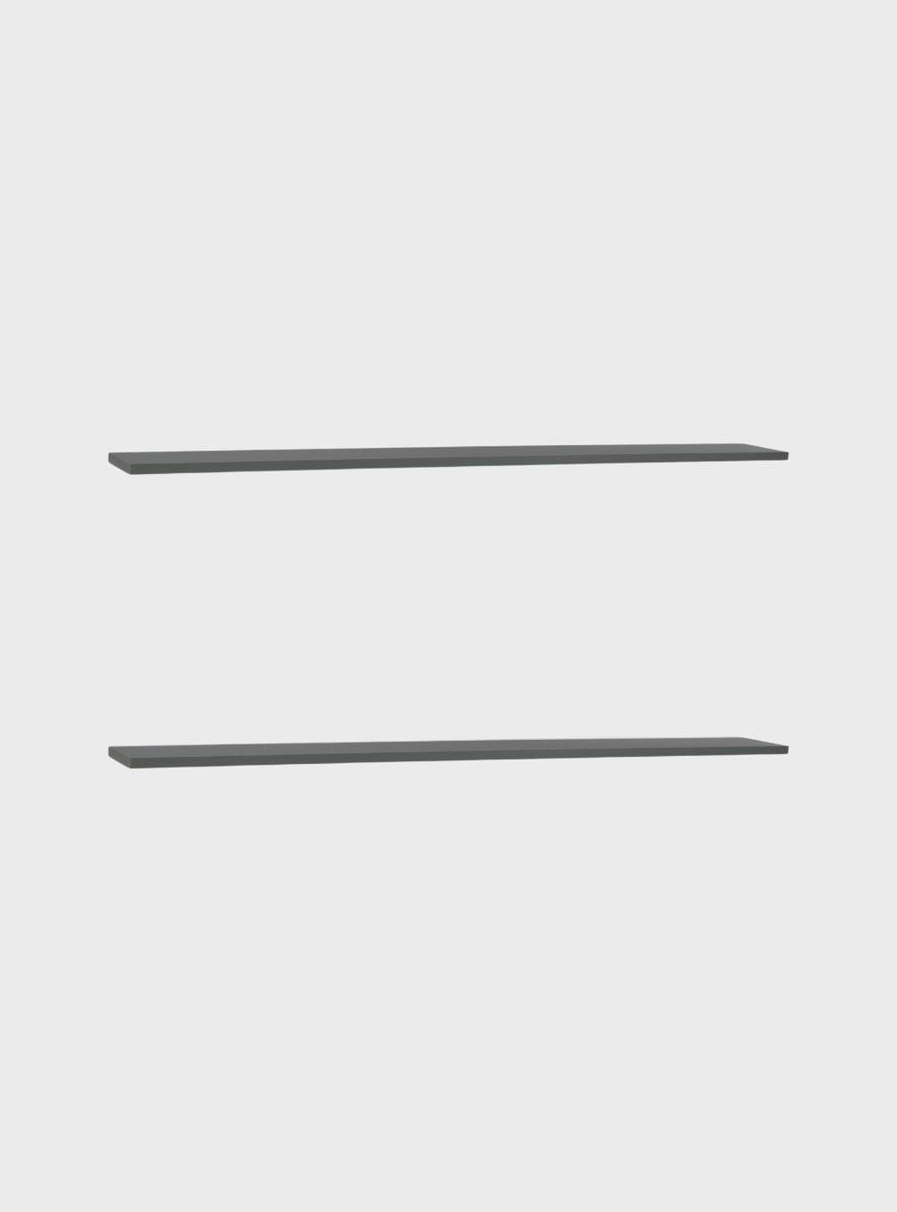 On Móveis Kit de 2 Prateleiras 180cm Mdf Verde - On Móveis