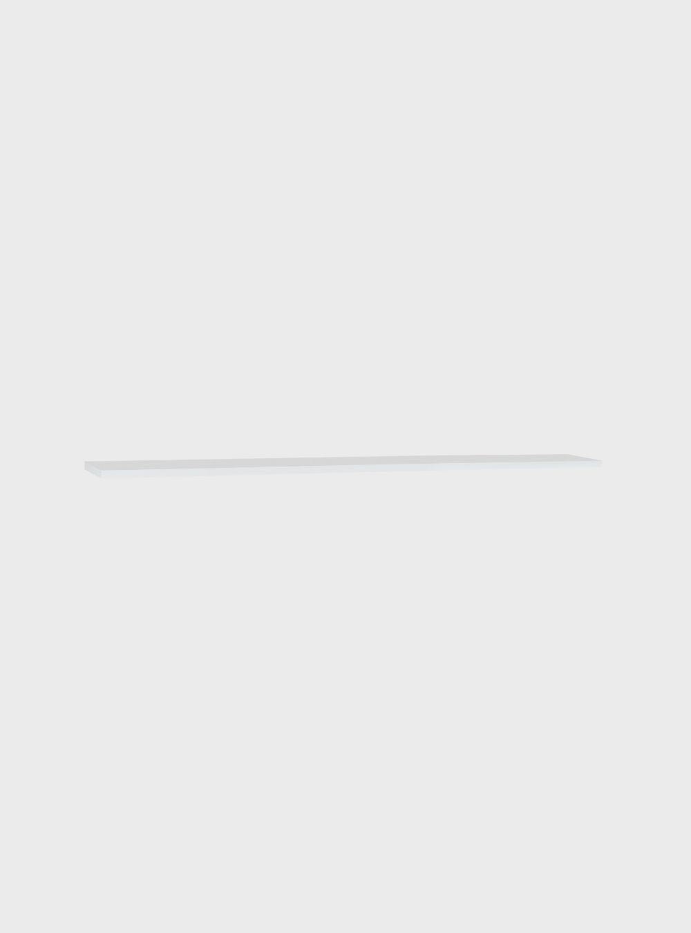 On Móveis Prateleiras Prateleira 180cm Mdf Branco Dallas - On Móveis