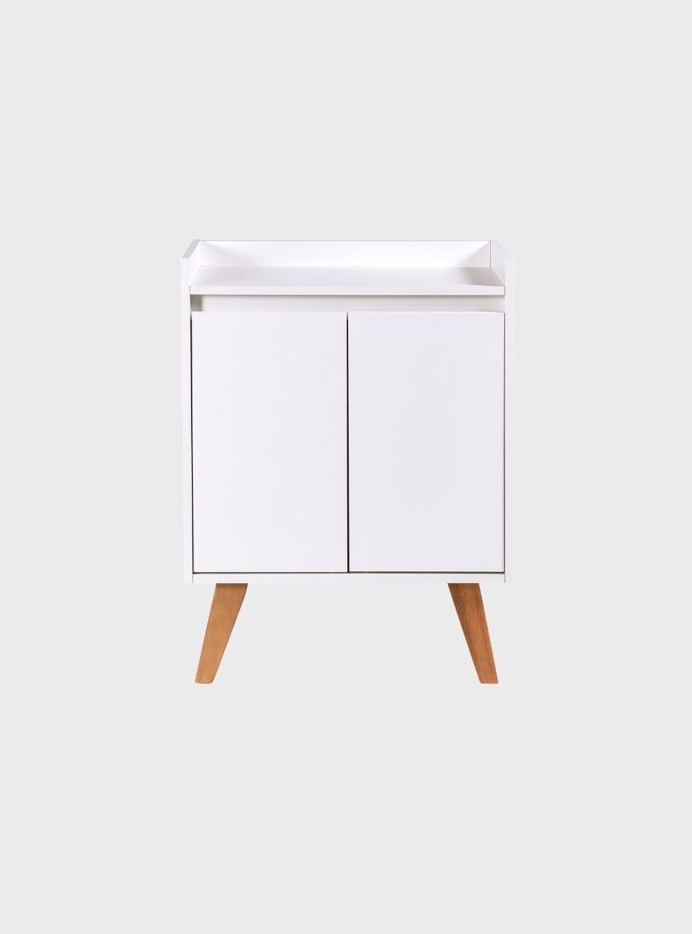 Aparador Buffet 60cm Retro Mdf Branco Madri - On Móveis