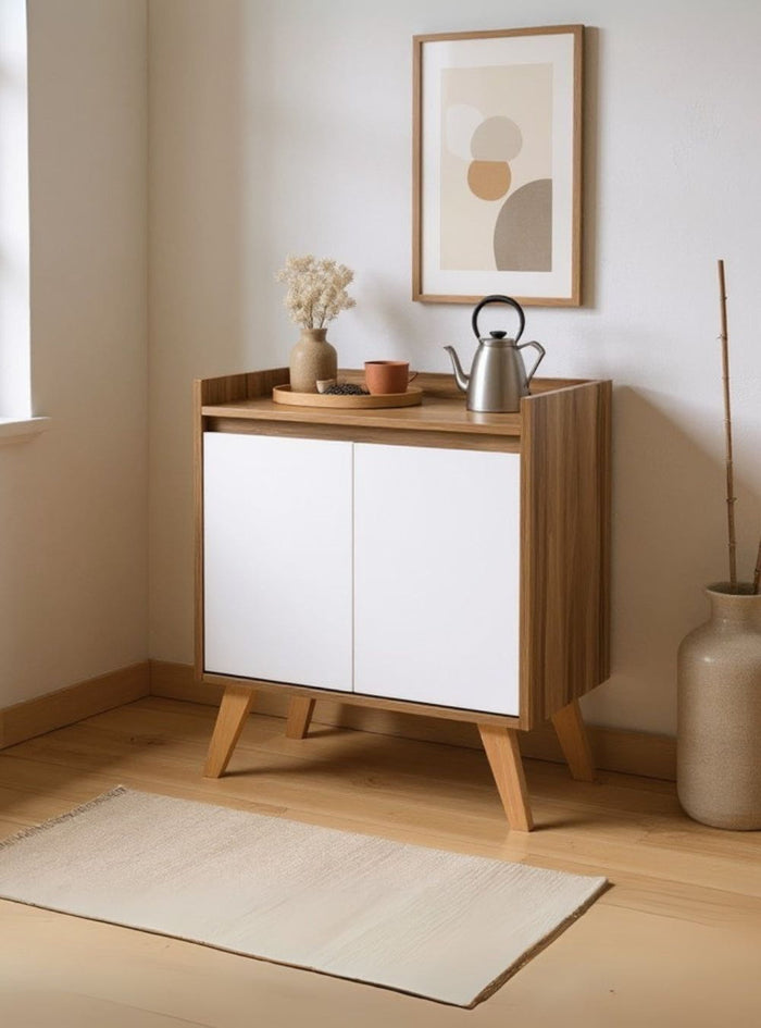Aparador Buffet 60cm Retro Mdf Freijo Madri - On Móveis
