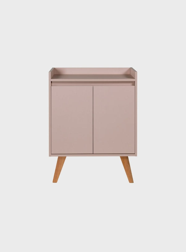 On Móveis Buffets Aparador Buffet 60cm Retro Mdf Rosa Madri - On Móveis