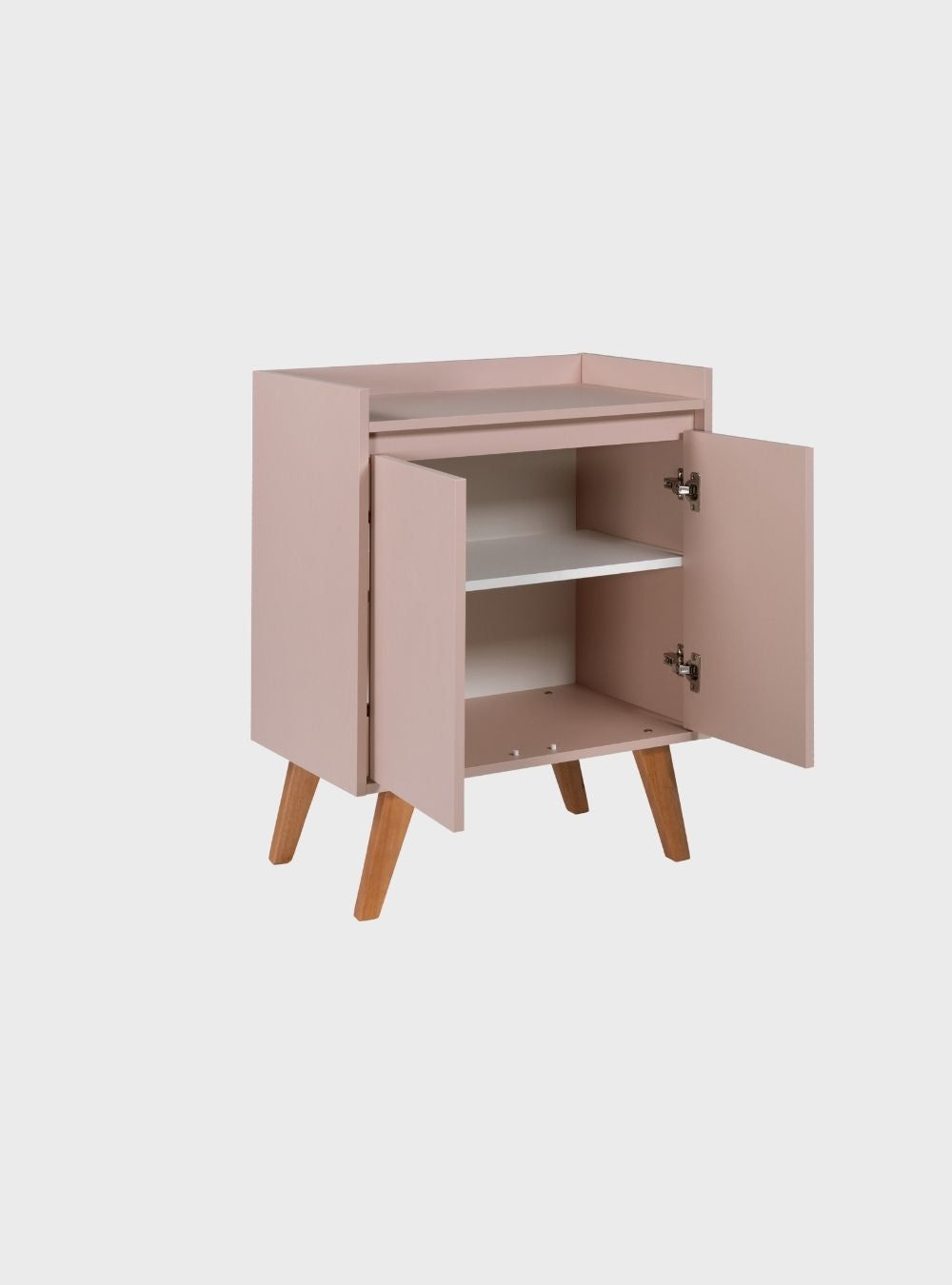 On Móveis Buffets Aparador Buffet 60cm Retro Mdf Rosa Madri - On Móveis