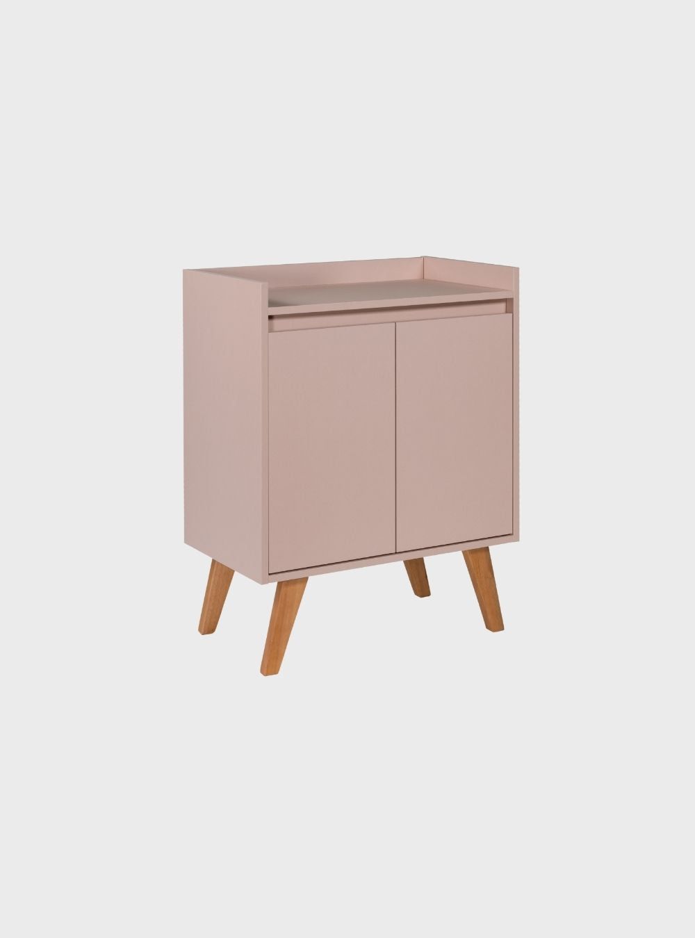 On Móveis Buffets Aparador Buffet 60cm Retro Mdf Rosa Madri - On Móveis