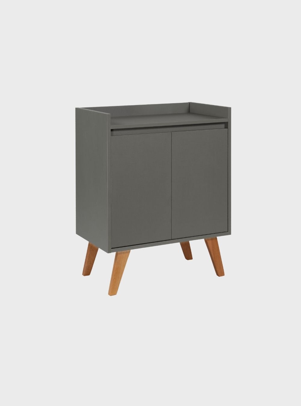 Aparador Buffet 60cm Retro Mdf Verde Madri - On Móveis
