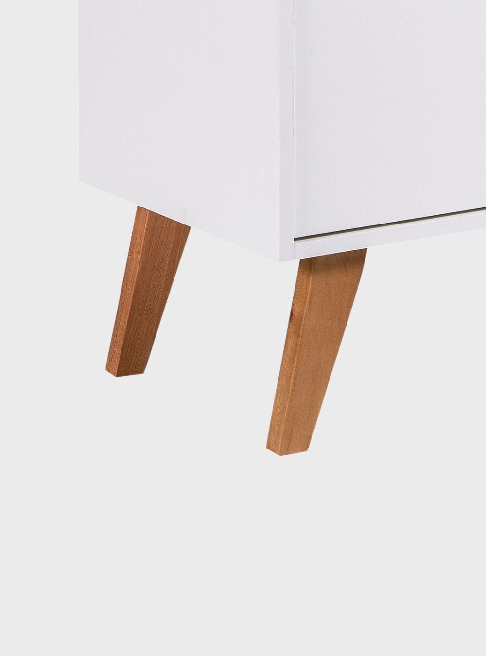 On Móveis Buffets Aparador Buffet 90cm Retro Mdf Branco Madri - On Móveis