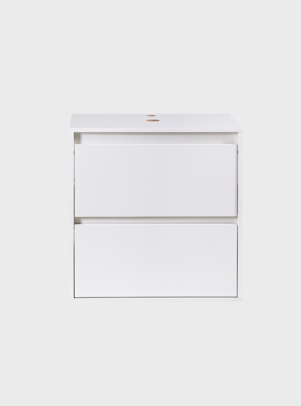 On Móveis Conjuntos de móveis para banheiro Gabinete para Banheiro 60cm Mdf Branco Dubai - On Móveis