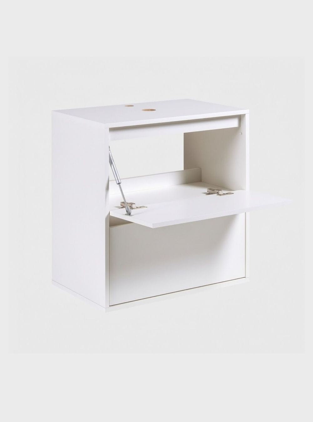 On Móveis Conjuntos de móveis para banheiro Gabinete para Banheiro 60cm Mdf Branco Dubai - On Móveis