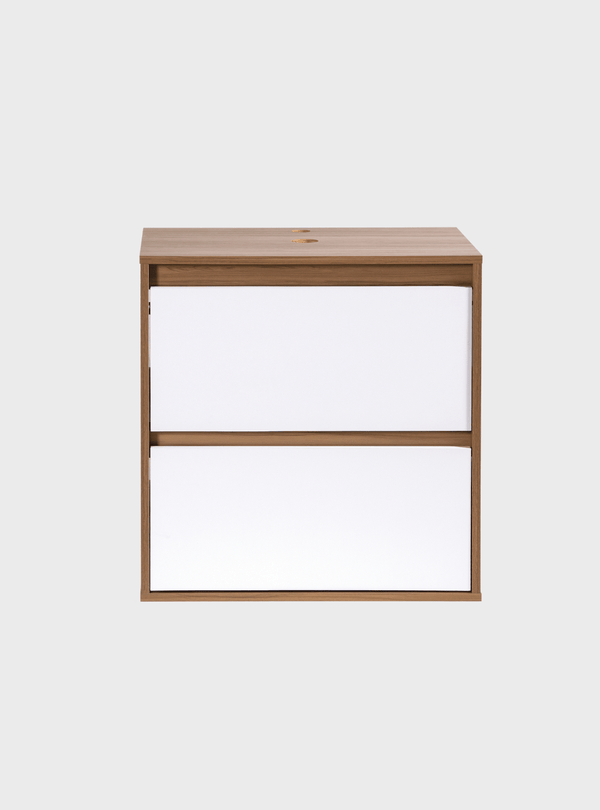 On Móveis Conjuntos de móveis para banheiro Gabinete para Banheiro 60cm Mdf Freijo Dubai - On Móveis