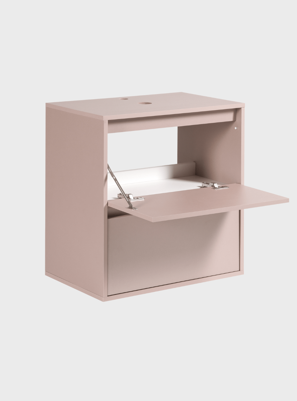 On Móveis Conjuntos de móveis para banheiro Gabinete para Banheiro 60cm Mdf Rosa Dubai - On Móveis