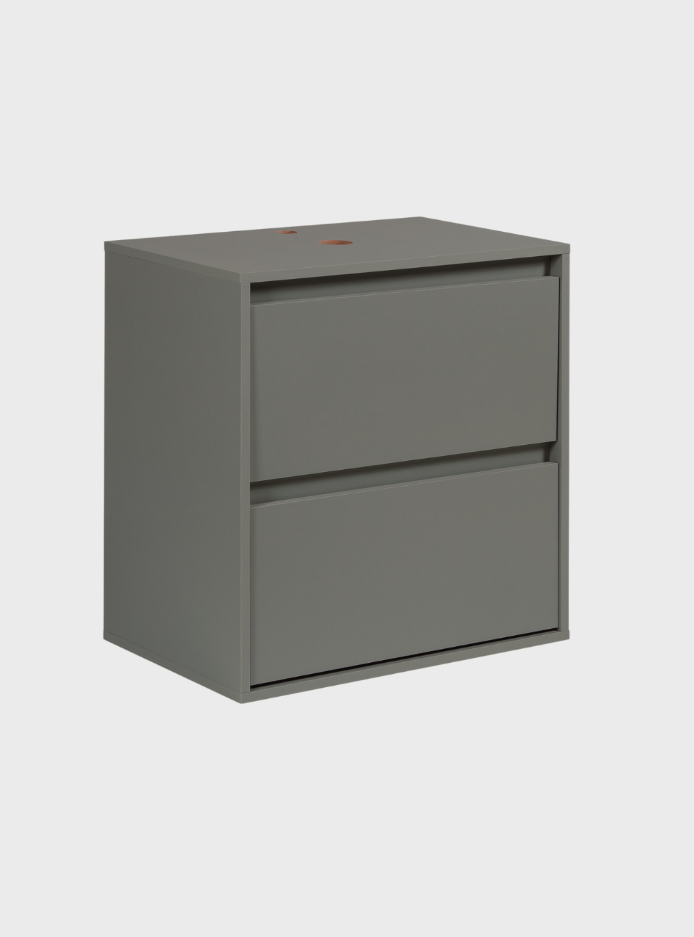 On Móveis Conjuntos de móveis para banheiro Gabinete para Banheiro 60cm Mdf Verde Dubai - On Móveis