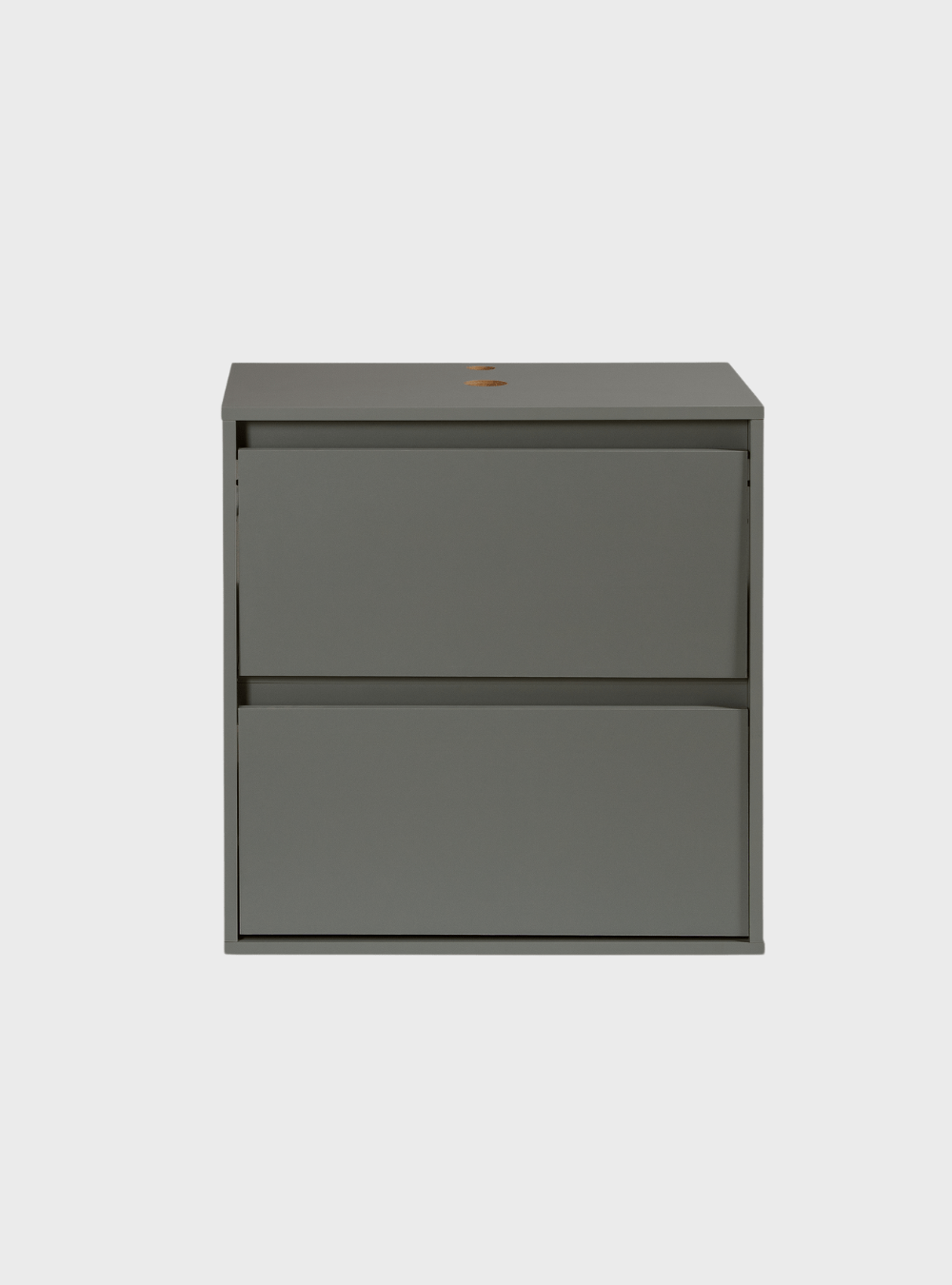 On Móveis Conjuntos de móveis para banheiro Gabinete para Banheiro 60cm Mdf Verde Dubai - On Móveis