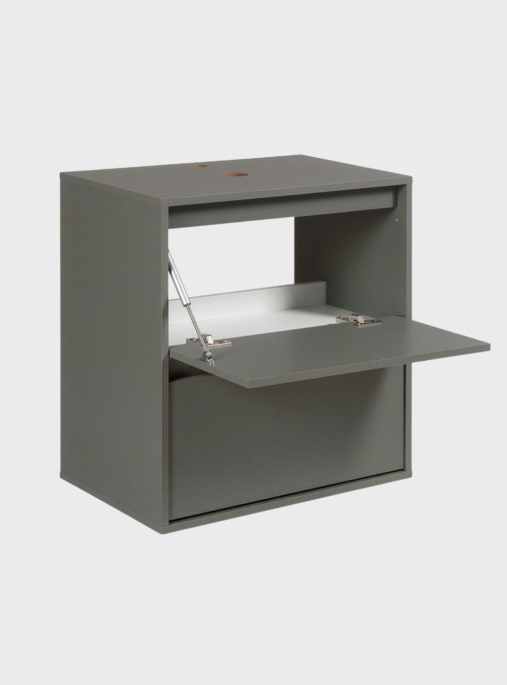 On Móveis Conjuntos de móveis para banheiro Gabinete para Banheiro 60cm Mdf Verde Dubai - On Móveis