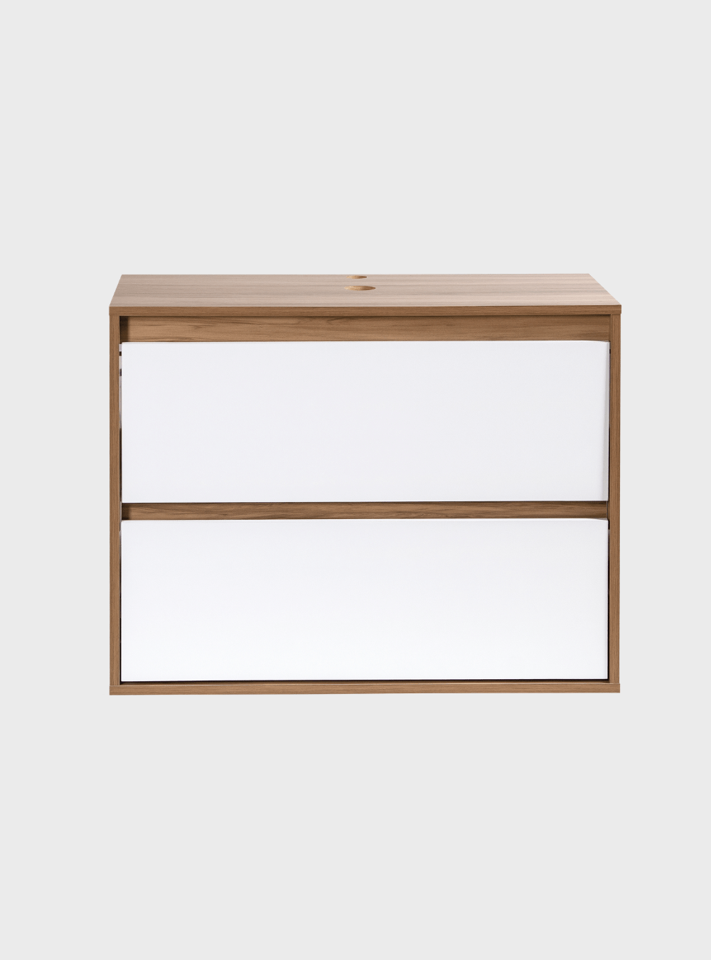 On Móveis Conjuntos de móveis para banheiro Gabinete para Banheiro 80cm Mdf Freijo Dubai - On Móveis