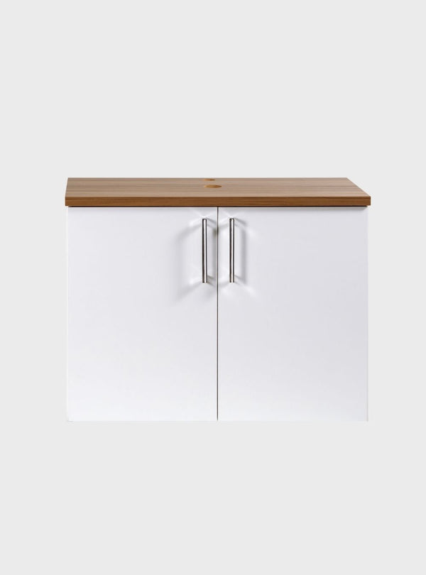 On Móveis Conjuntos de móveis para banheiro Gabinete para Banheiro 80cm Mdf Freijo Paris - On Móveis