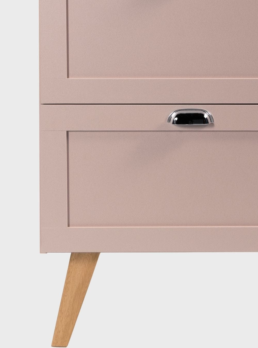 On Móveis Conjuntos de móveis para banheiro Gabinete para Banheiro com Cuba 60cm Retro Mdf Rosa Milano - On Móveis
