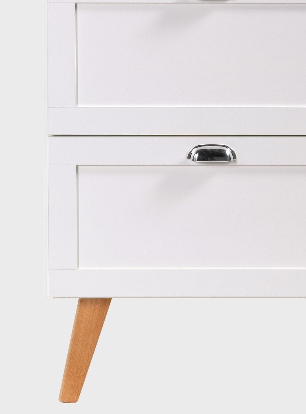 On Móveis Conjuntos de móveis para banheiro Gabinete para Banheiro com Cuba e Espelho 60cm Retro Mdf Branco Milano - On Móveis