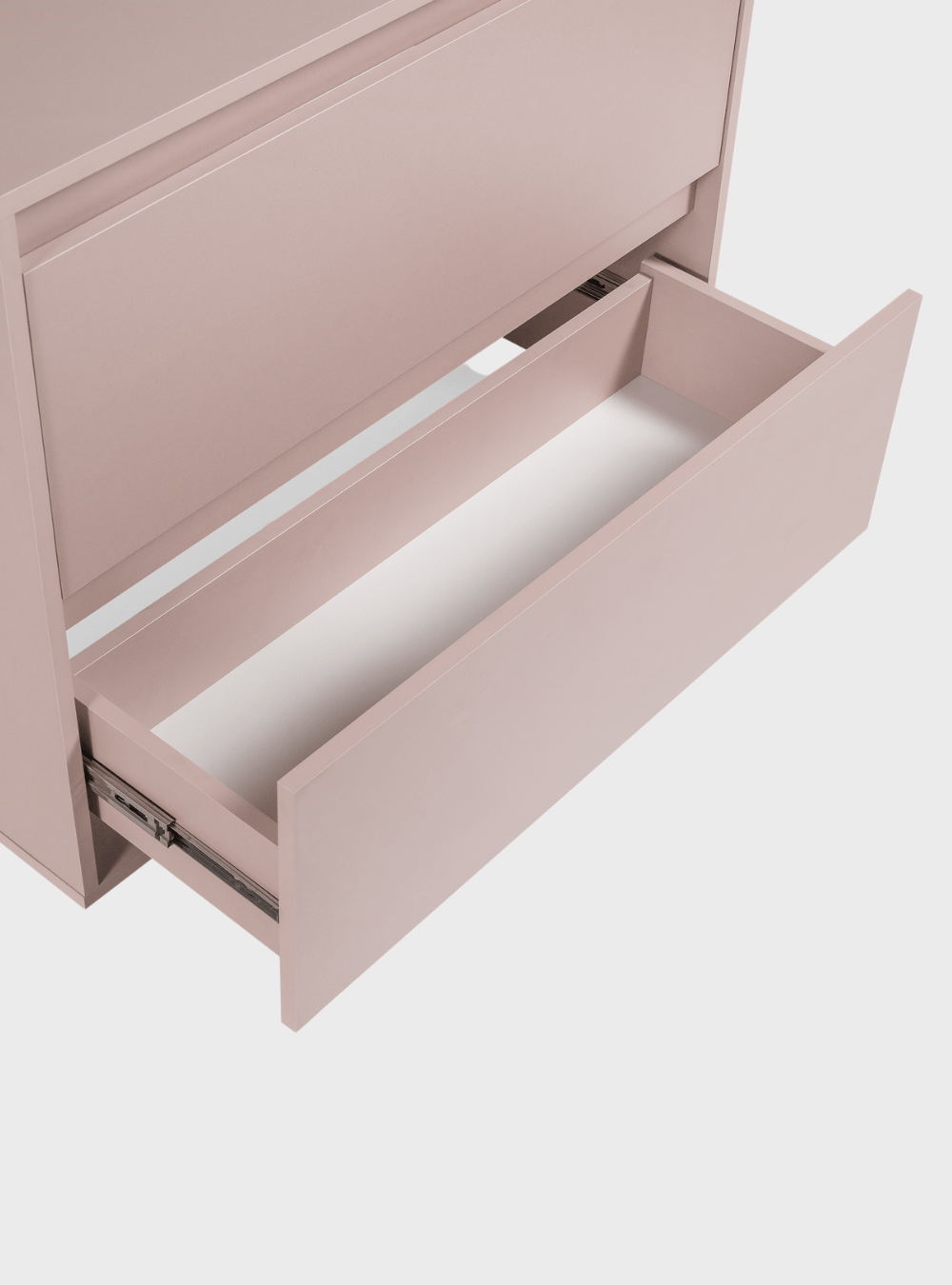 On Móveis Conjuntos de móveis para banheiro Gabinete para Banheiro com Espelho 80cm Mdf Rosa Dubai - On Móveis