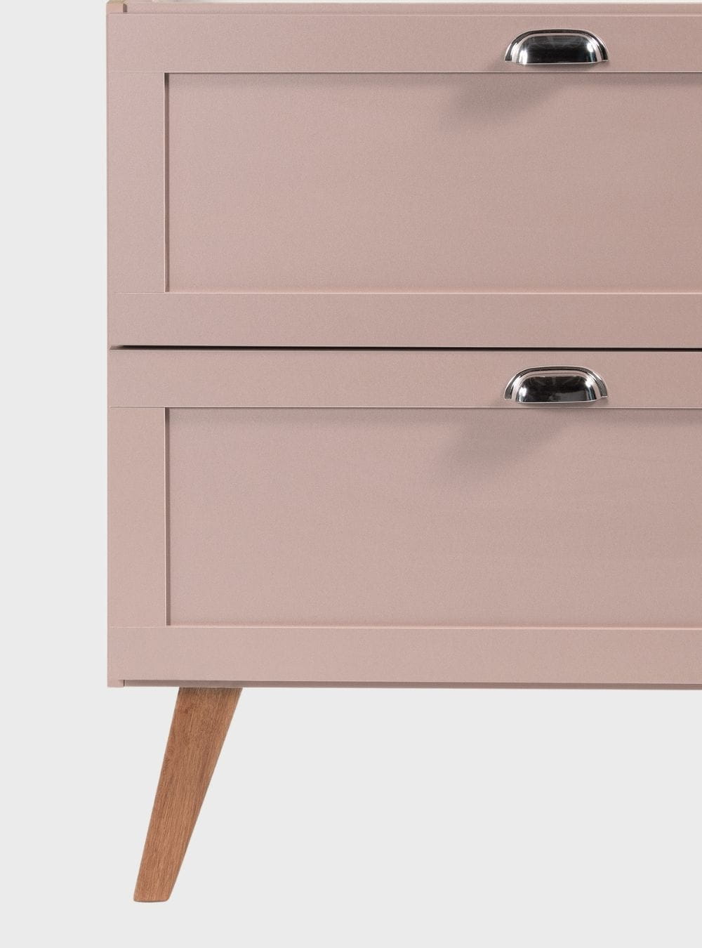 On Móveis Conjuntos de móveis para banheiro Gabinete para Banheiro com Tampo e Espelheira 80cm Retro Mdf Rosa Milano - On Móveis