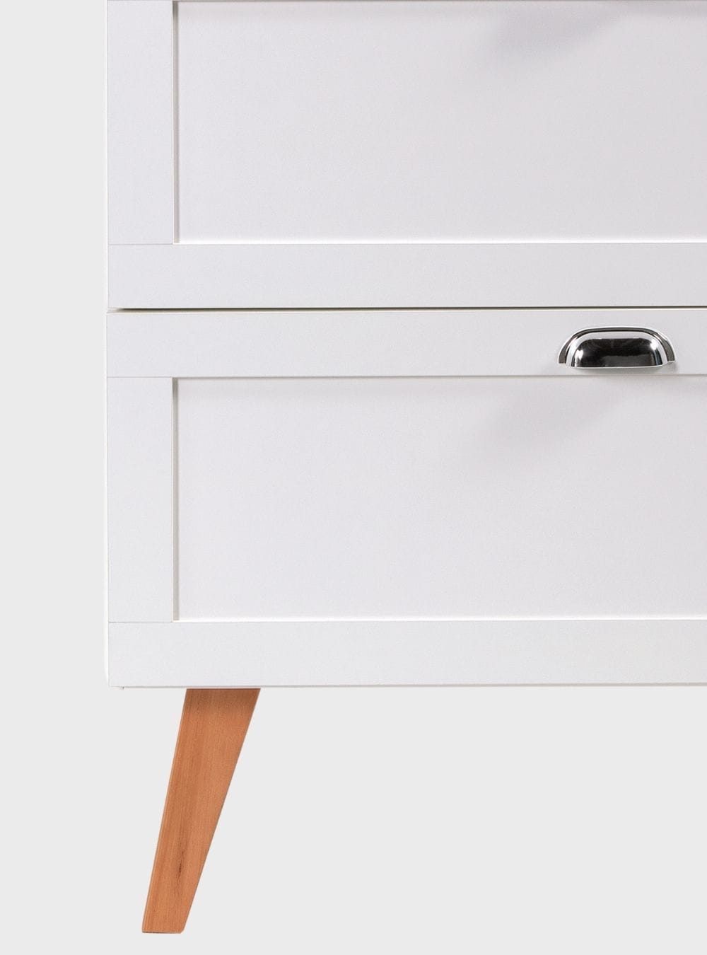 On Móveis Conjuntos de móveis para banheiro Gabinete para Banheiro com Tampo e Espelho com Led 80cm Retro Mdf Branco Milano - On Móveis