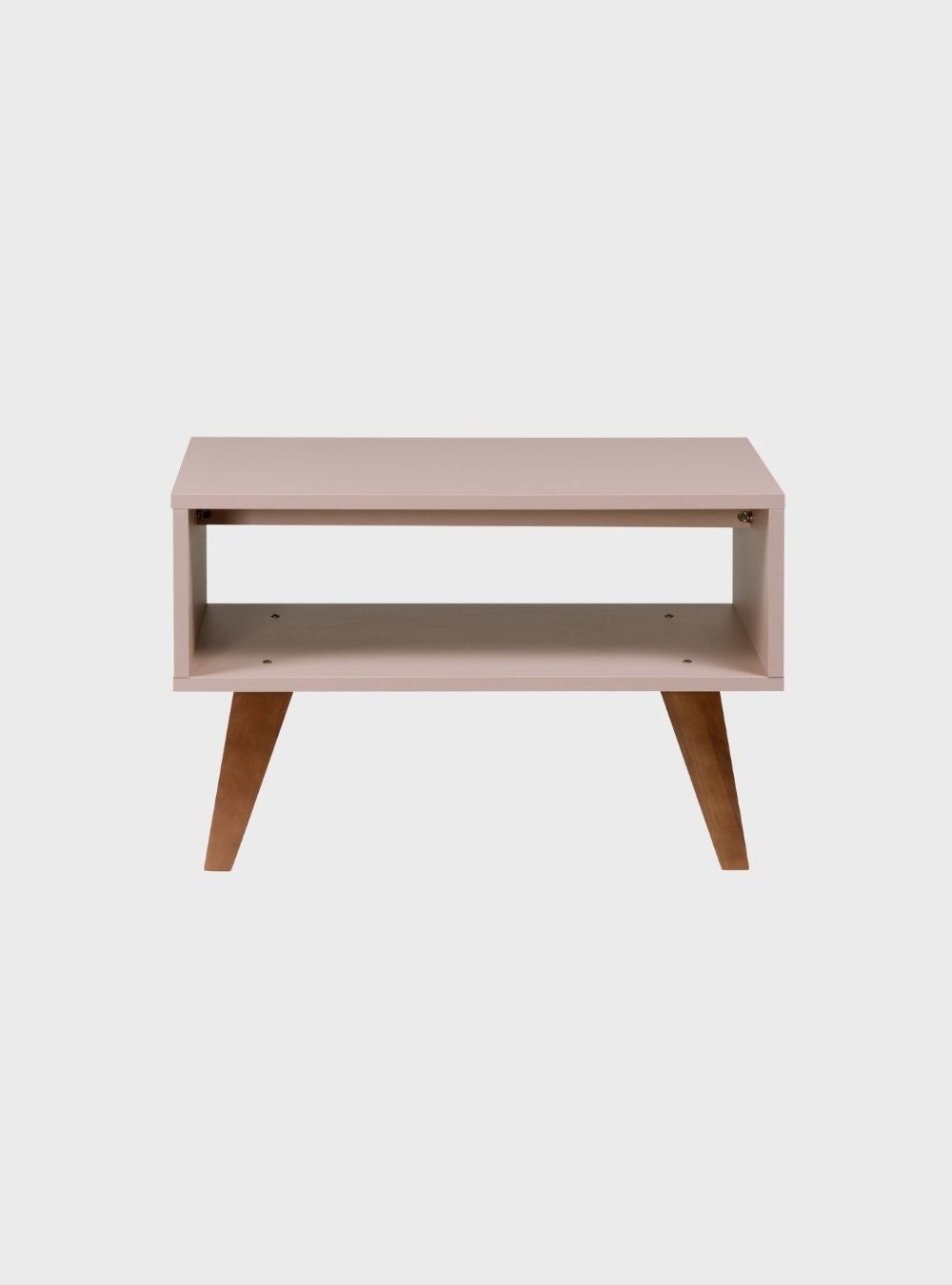 On Móveis Conjuntos de móveis para sala de estar Mesa de Centro Retro 60cm Mdf Rosa - On Móveis