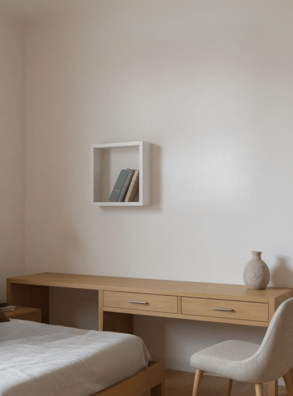 On Móveis Conjuntos de móveis para sala de estar Nicho 30cm Mdf Branco - On Móveis