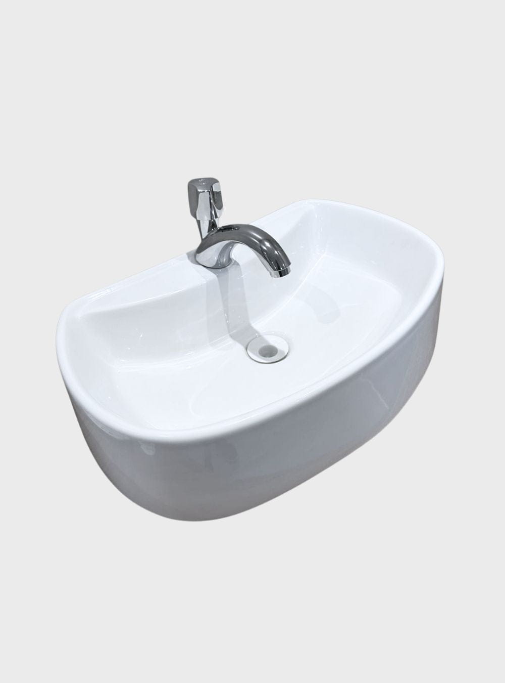 On Móveis Cuba para Banheiro de Sobrepor Branco Plena - On Móveis