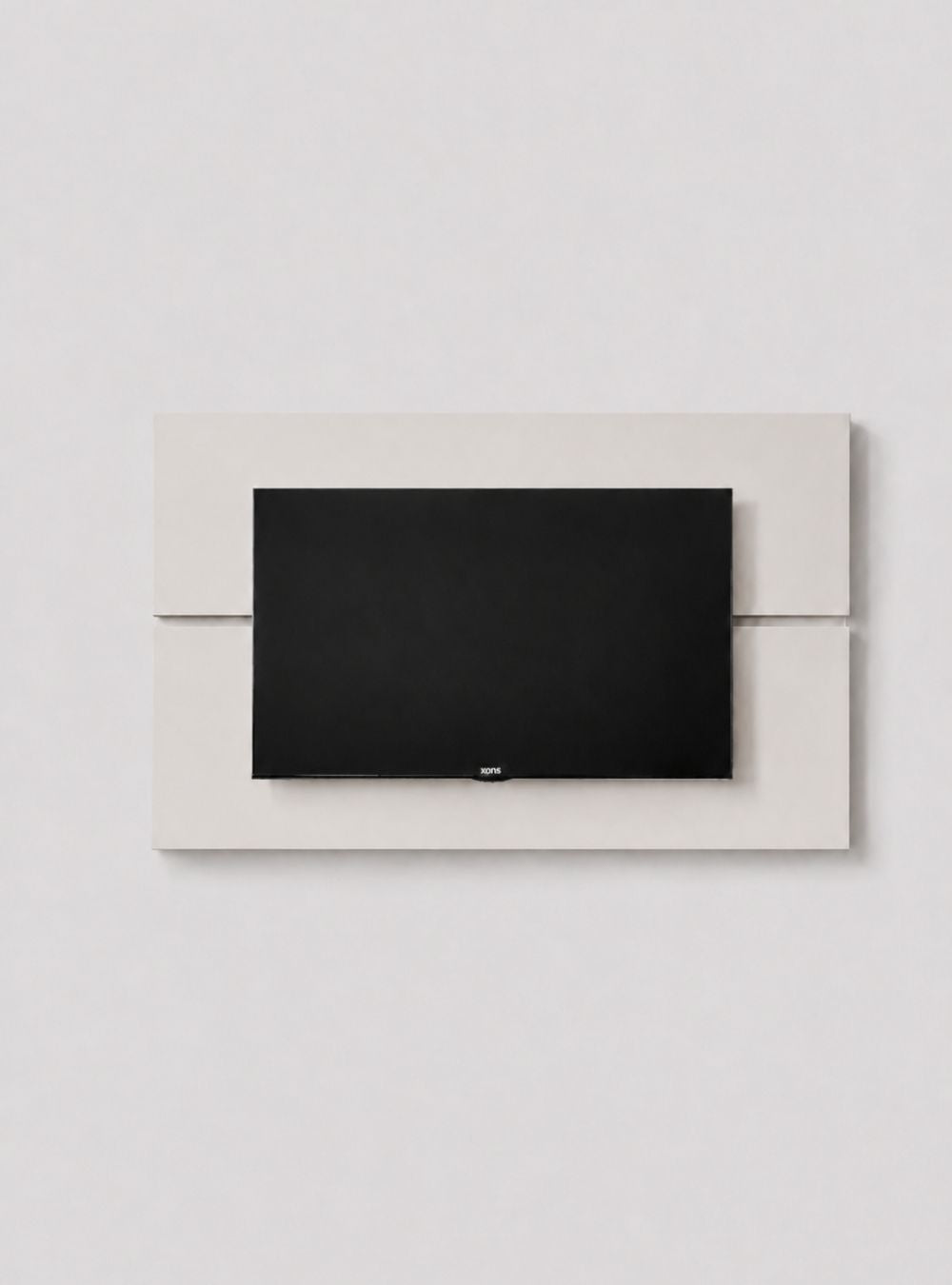 Painel para TV  150cm Retro Mdf Branco Dallas - On Móveis
