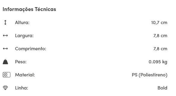🎁 Brinde porta algodão e cotonete