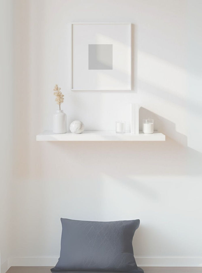 Prateleira 80cm Mdf Branco - On Móveis