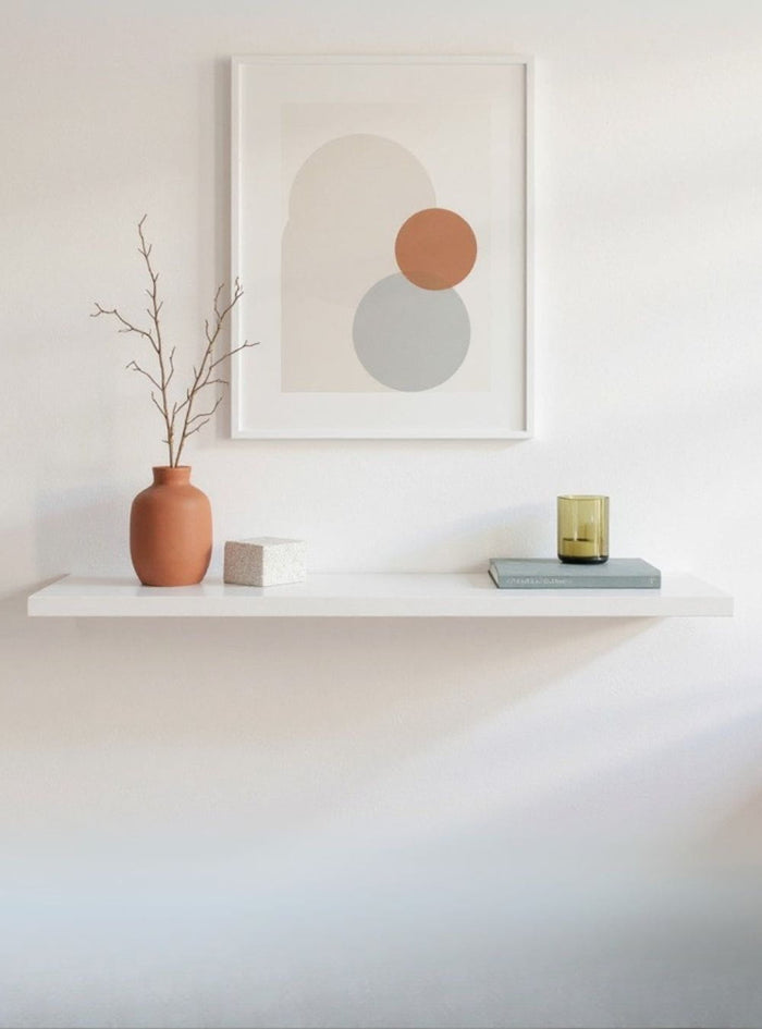 Prateleira 180cm Mdf Branco Dallas - On Móveis